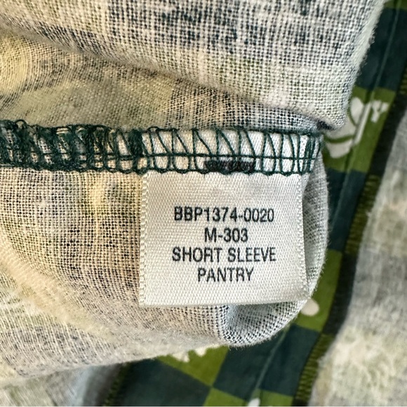 BIG BUD PRESS Pantry Button Up Camp Collar Shirt In Green - Picture 4 of 7